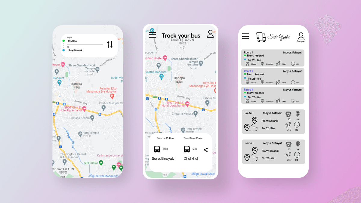 Screenshot of Four App